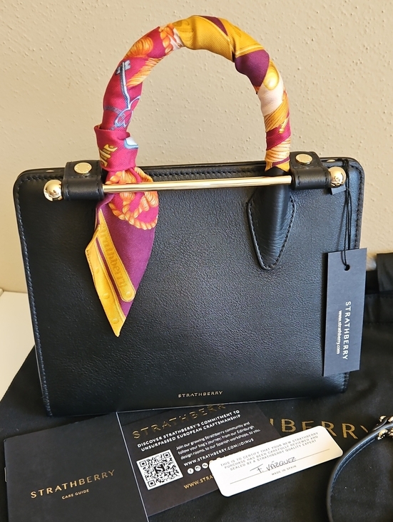 Strathberry Handbags - Strathberry Mini Tote In Black